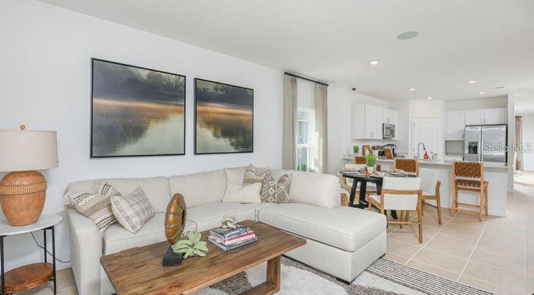 Furnished interior view inside a new home in Palm Wind, Hudson (Image 8). Furnished interior view inside a new home in Palm Wind, Hudson (Image 8).