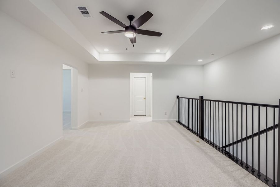 Spacious, unfurnished interior of a new home in Castle Hills Northpointe - Townhomes, Carrollton (Image 27). Spacious, unfurnished interior of a new home in Castle Hills Northpointe - Townhomes, Carrollton (Image 27).
