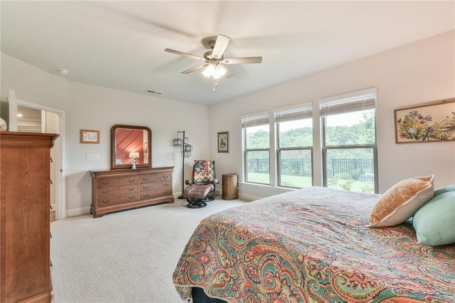 Furnished interior view inside a new home in , Hoschton (Image 30).