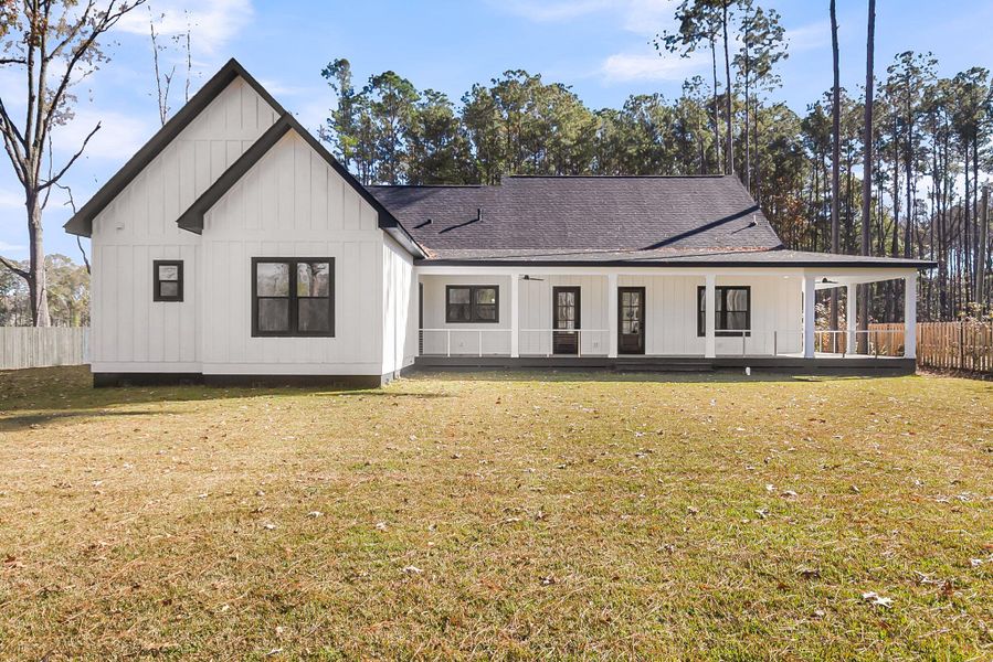 Exterior details and patio area of a home in , Summerville (Image 32).