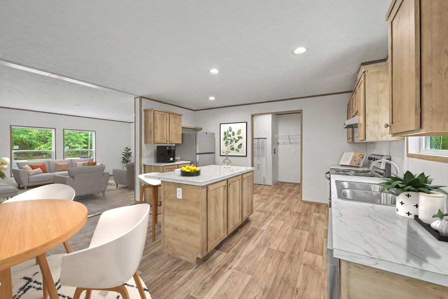 Furnished interior view inside a new home in , Ridgeville (Image 7).