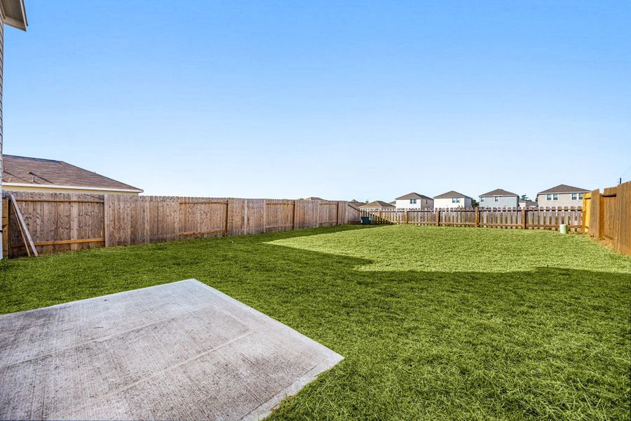 Exterior details and patio area of a home in , Houston (Image 29). Exterior details and patio area of a home in , Houston (Image 29).