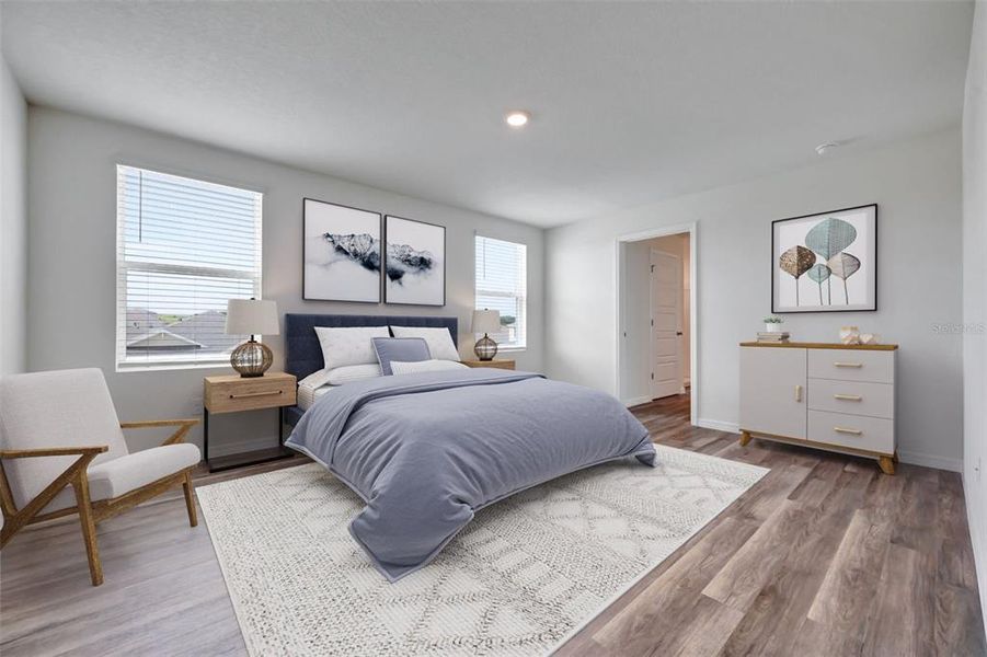 Furnished interior view inside a new home in , Haines City (Image 7).