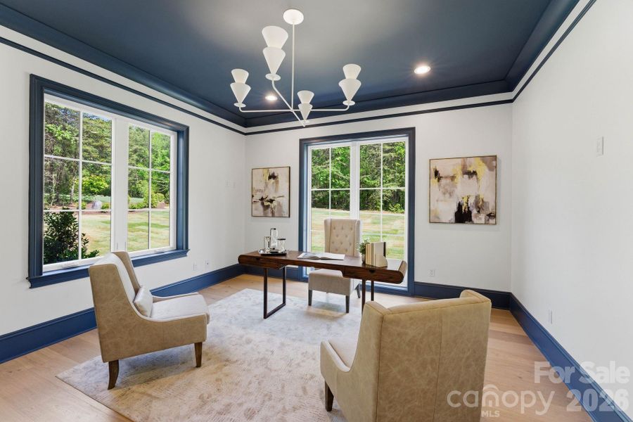 Furnished interior view inside a new home in , Davidson (Image 38).