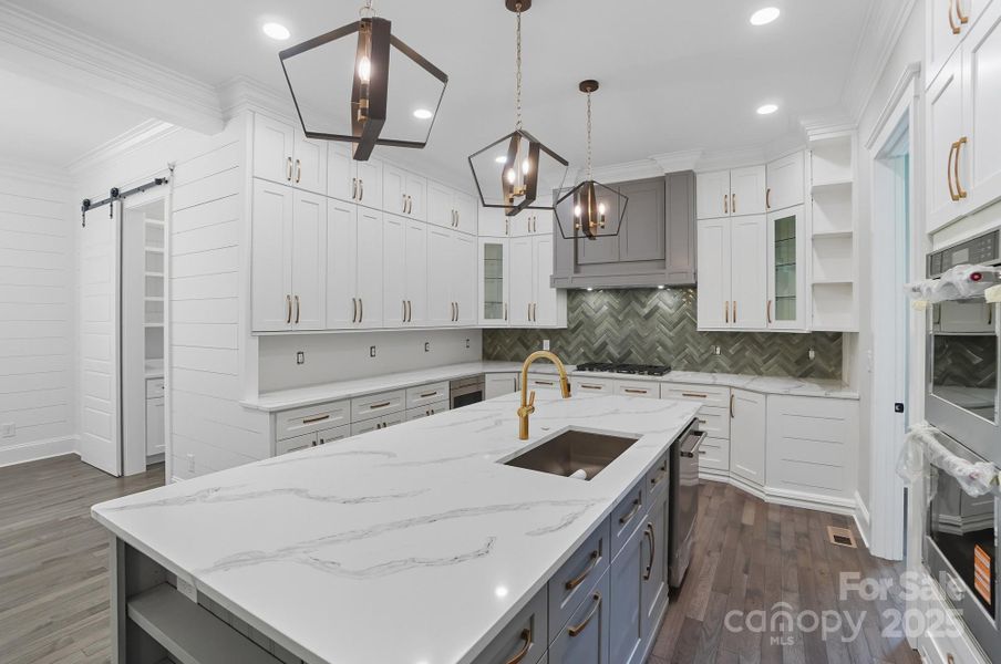 Furnished interior view inside a new home in , York (Image 8).