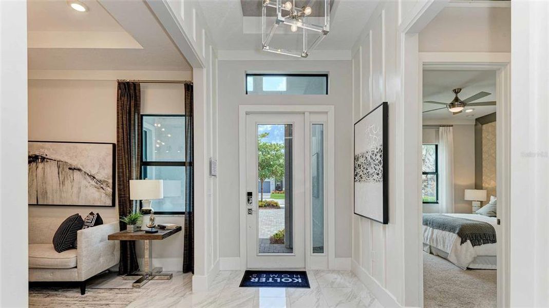 Furnished interior view inside a new home in Cresswind Lakewood Ranch, Lakewood Ranch (Image 18). Furnished interior view inside a new home in Cresswind Lakewood Ranch, Lakewood Ranch (Image 18).