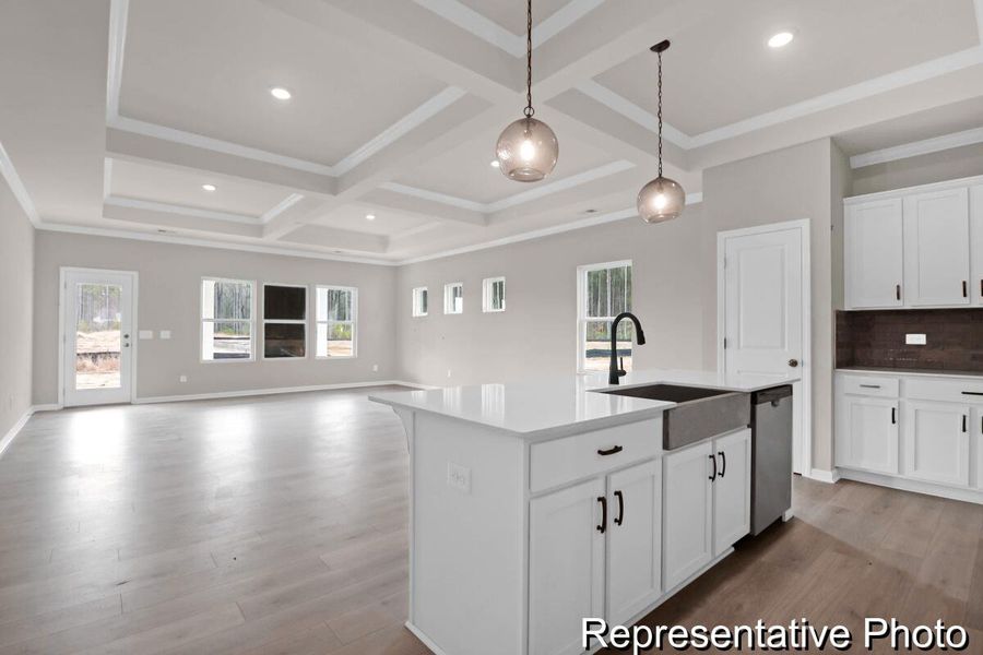 Furnished interior view inside a new home in , Ravenel (Image 5).