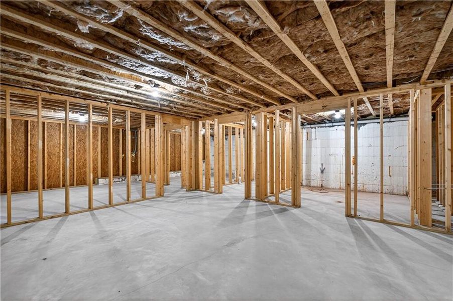 In-progress construction of a new home in , Cumming, GA (Image 54). In-progress construction of a new home in , Cumming, GA (Image 54).