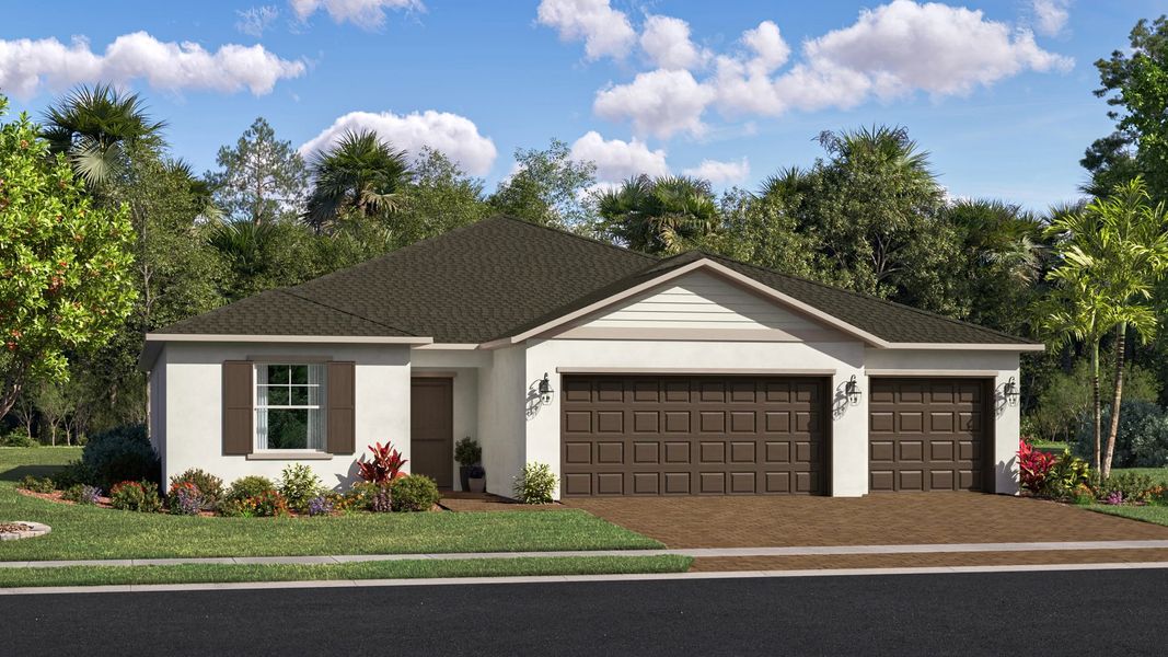 Exterior B with landscaping Exterior B with landscaping