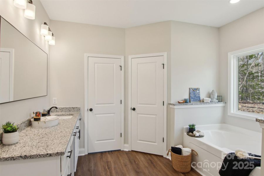 Furnished interior view inside a new home in , Bryson City (Image 12).