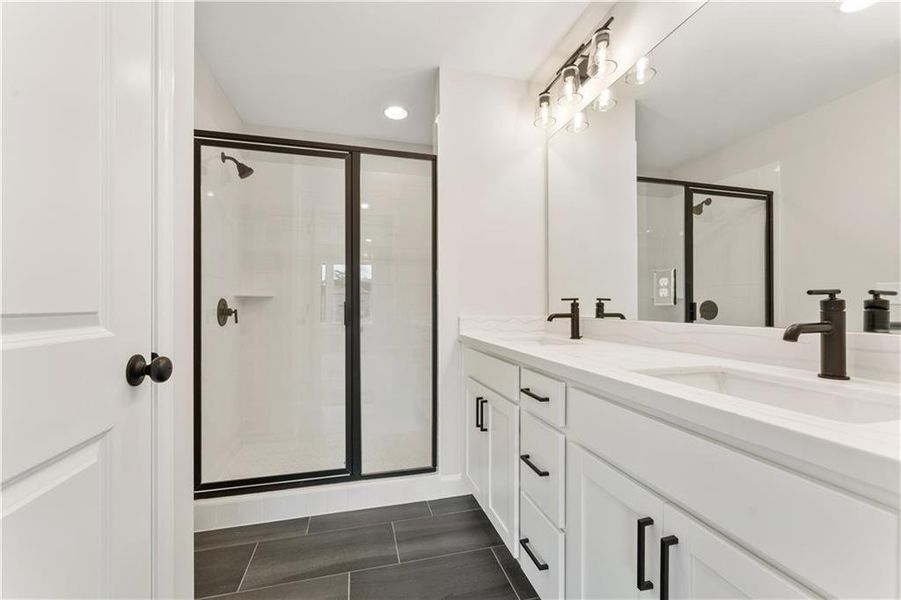 Furnished interior view inside a new home in East Park Village, Kennesaw (Image 7).