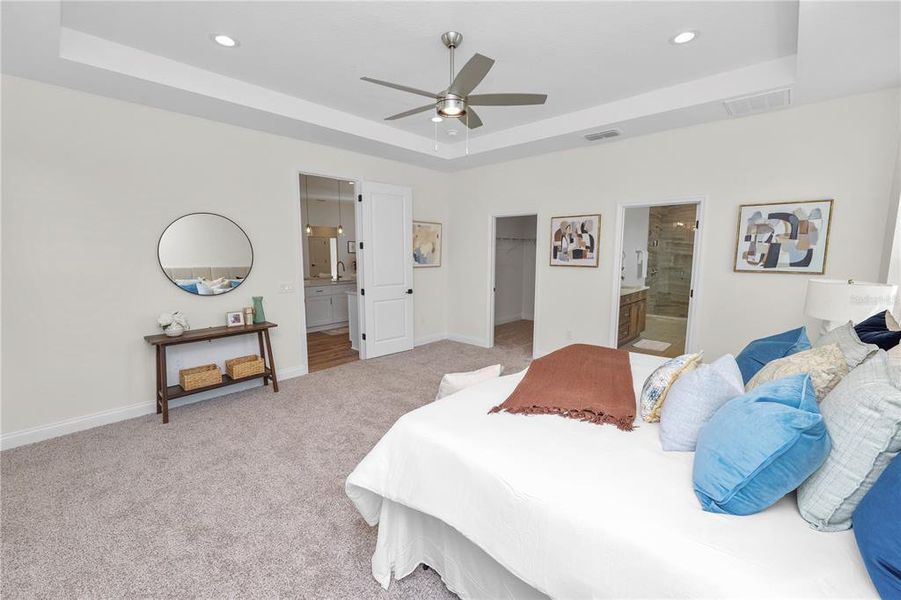 Furnished interior view inside a new home in , Sebring (Image 38). Furnished interior view inside a new home in , Sebring (Image 38).