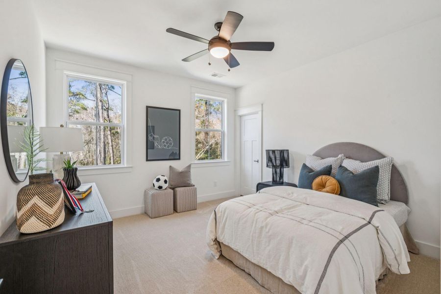 Furnished interior view inside a new home in Waterloo Estates, Johns Island (Image 52).