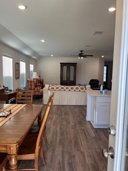 Furnished interior view inside a new home in Cypress Green: Cottage Collection, Hockley (Image 15).