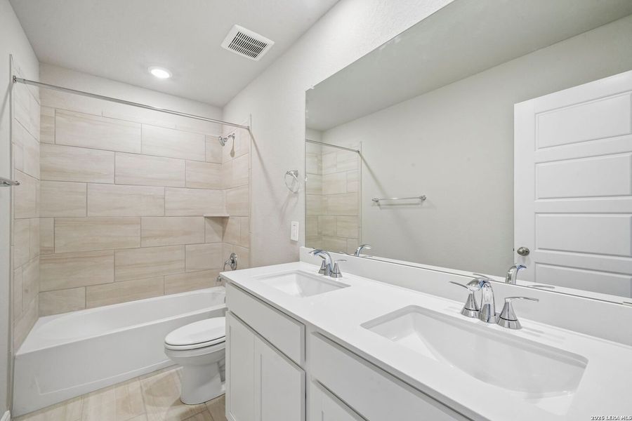 Furnished interior view inside a new home in Royal Crest, San Antonio (Image 6).