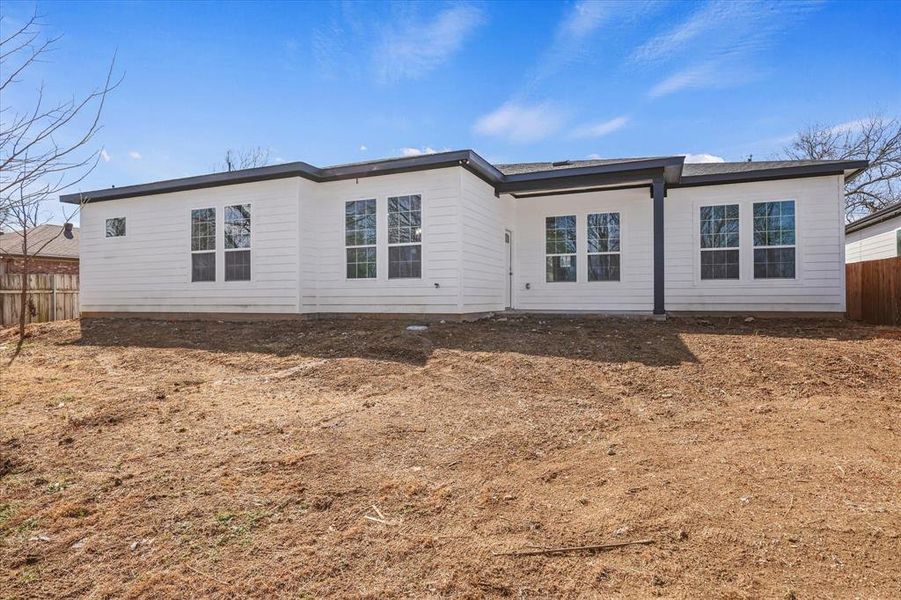 Exterior details and patio area of a home in , Dallas (Image 20). Exterior details and patio area of a home in , Dallas (Image 20).