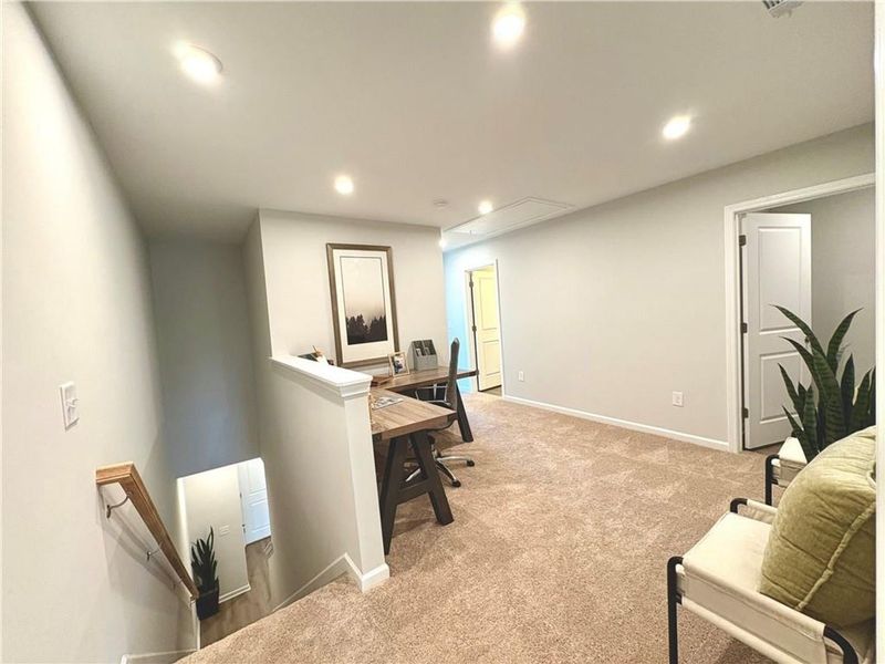Furnished interior view inside a new home in Stegall Village, Cartersville (Image 18).
