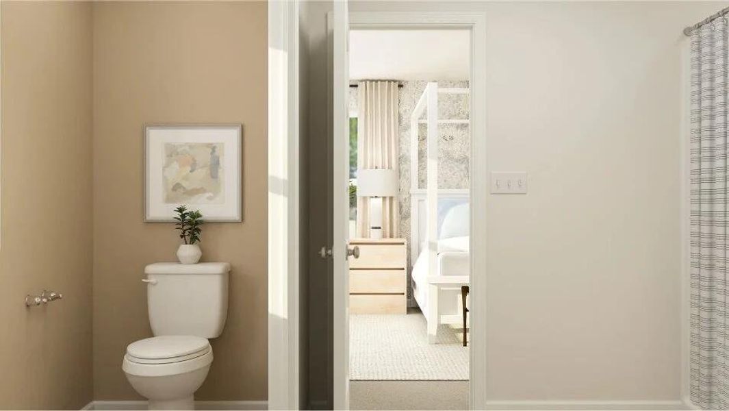 Furnished interior view inside a new home in , Summerville (Image 10).