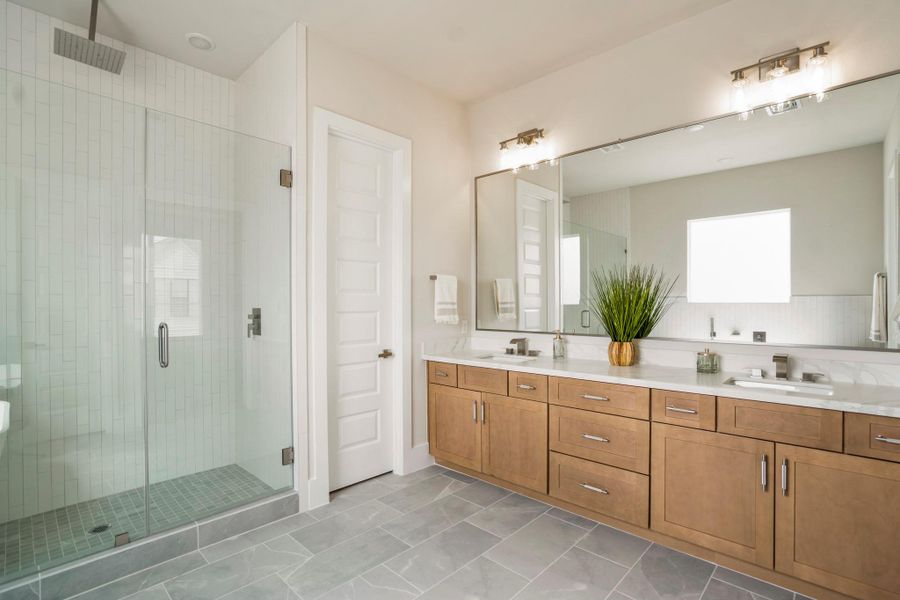 Furnished interior view inside a new home in , Houston (Image 8). Furnished interior view inside a new home in , Houston (Image 8).