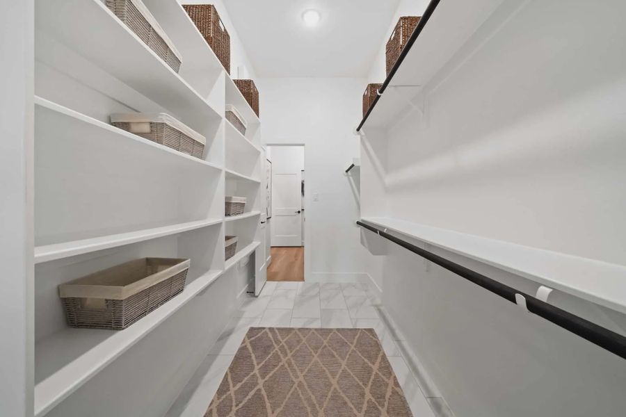 Representative furnished interior of a home built from the Tanlay by Chesmar Homes in Kresston, Montgomery (Image 12).