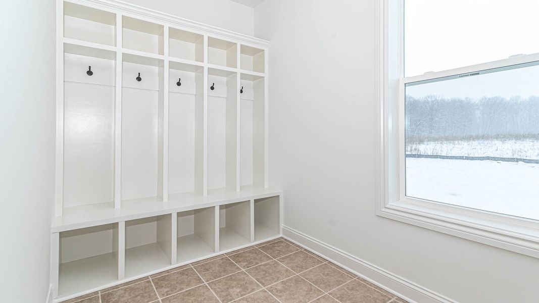 Representative unfurnished interior of a home built from the The Briarhaven III Side Entry by Norfolk Homes in Fosdick Glen of Saline, Saline (Image 24).