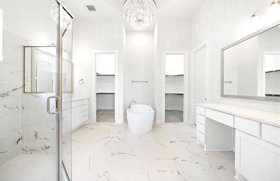 Furnished interior view inside a new home in , Magnolia (Image 6).