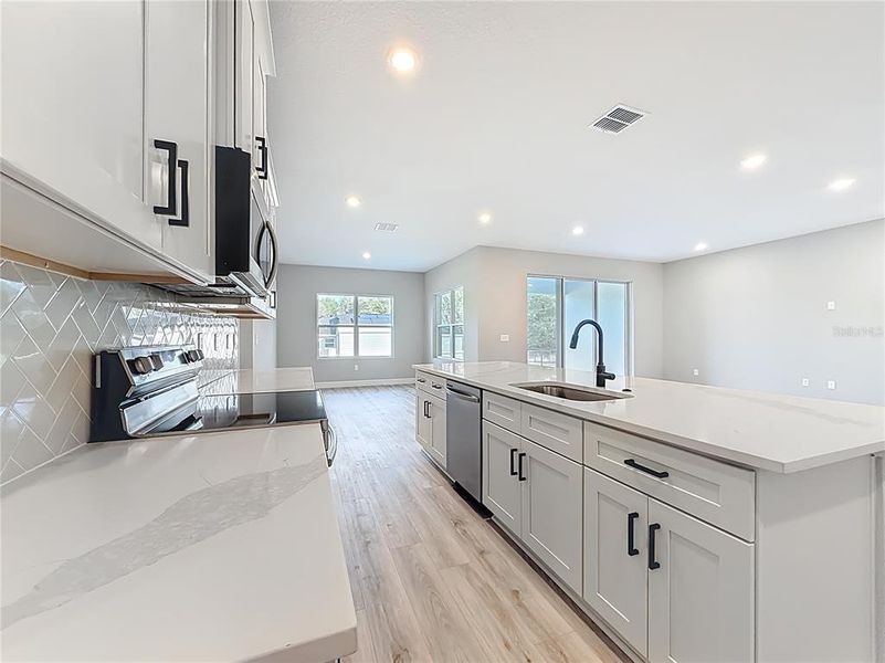 Furnished interior view inside a new home in , Ocala (Image 9). Furnished interior view inside a new home in , Ocala (Image 9).