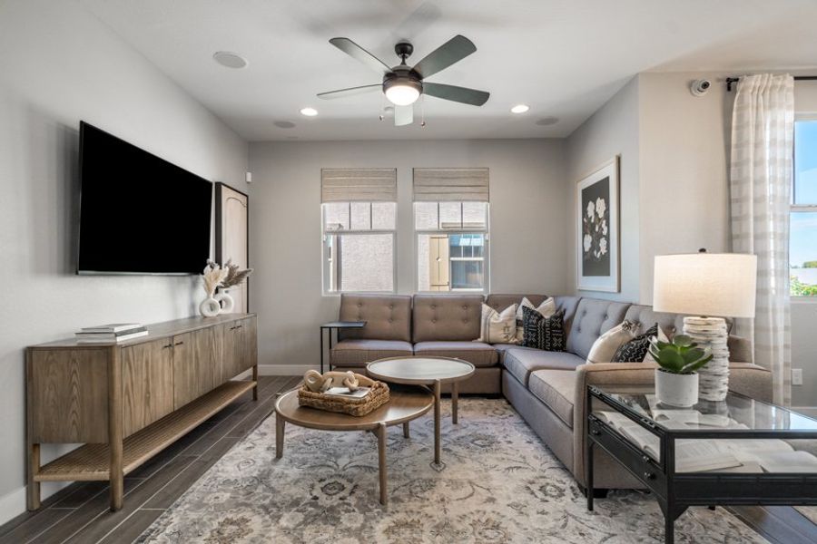 Furnished interior view inside a new home in Parkside, Avondale (Image 6).
