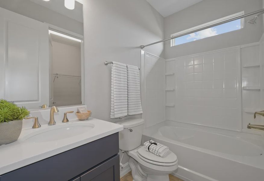 Model Home Guest Bath - 12 of 15