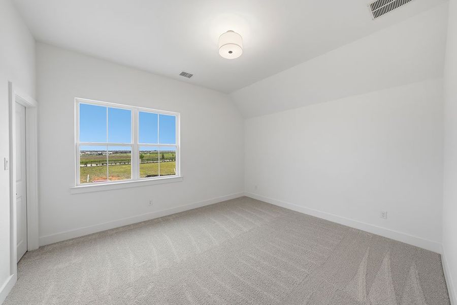 Spacious, unfurnished interior of a new home in Brookhollow West, Prosper (Image 34). Spacious, unfurnished interior of a new home in Brookhollow West, Prosper (Image 34).