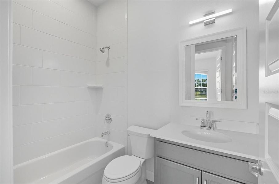 Furnished interior view inside a new home in Marina Del Palma, Palm Coast (Image 4).