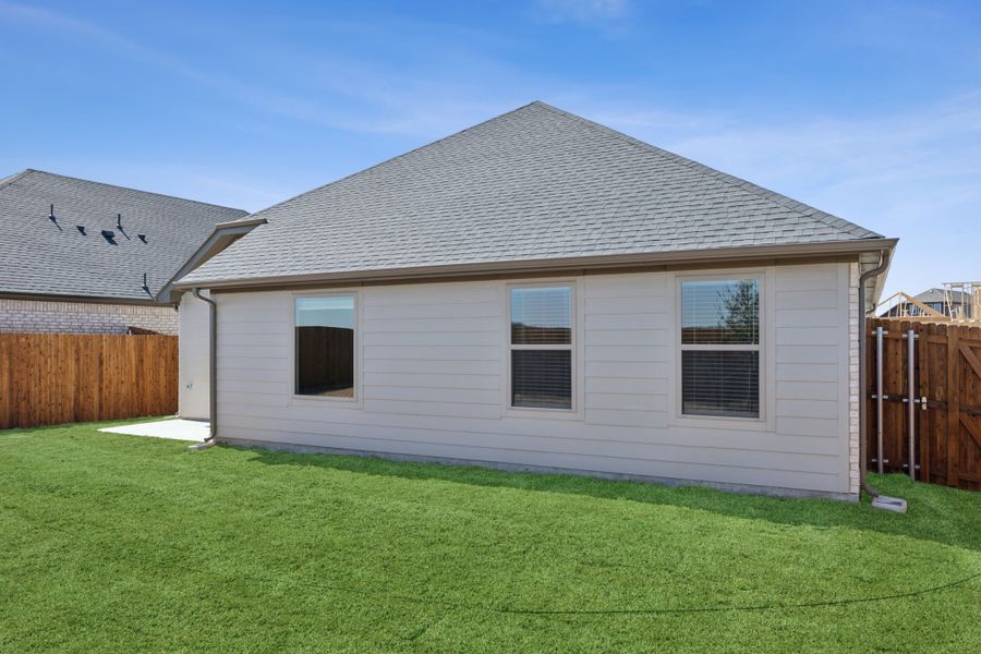 Flatwork in the Harrison home plan by Trophy Signature Homes – REPRESENTATIVE PHOTO Flatwork in the Harrison home plan by Trophy Signature Homes – REPRESENTATIVE PHOTO