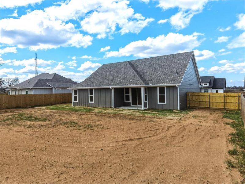 Exterior details and patio area of a home in , Tolar (Image 23). Exterior details and patio area of a home in , Tolar (Image 23).