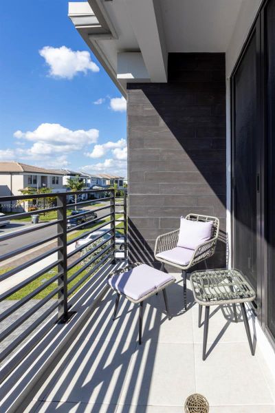Exterior details and patio area of a home in , Boca Raton (Image 26).
