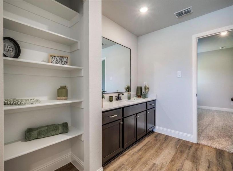 Furnished interior view inside a new home in , Sanger (Image 7).