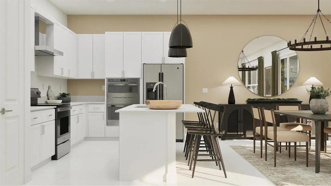 Furnished interior view inside a new home in Lotis Wellington: The Promenade Collection, Wellington (Image 3). Furnished interior view inside a new home in Lotis Wellington: The Promenade Collection, Wellington (Image 3).