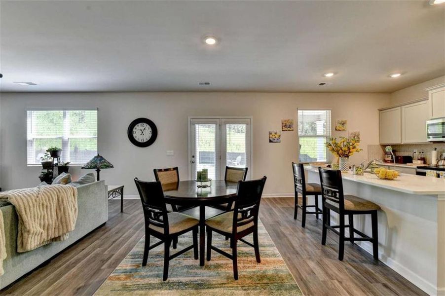 Furnished interior view inside a new home in Twin Lakes, Hoschton (Image 12).