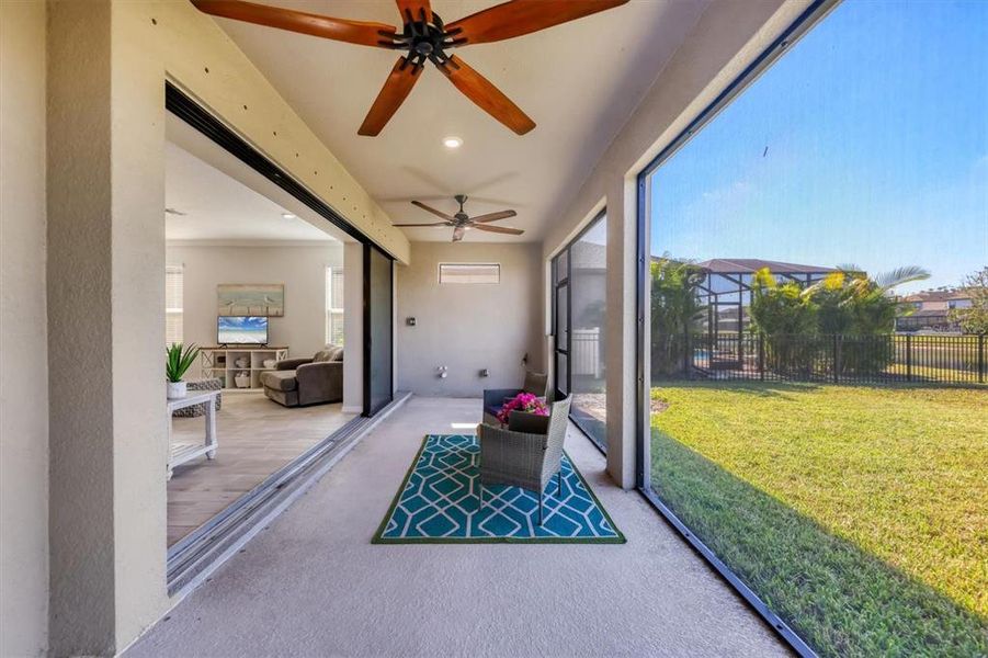Exterior details and patio area of a home in , Bradenton (Image 21). Exterior details and patio area of a home in , Bradenton (Image 21).