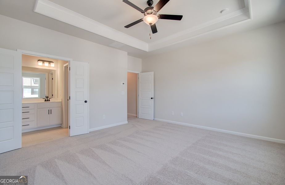 Spacious, unfurnished interior of a new home in The Towns at Auburn Station West, Auburn (Image 19).