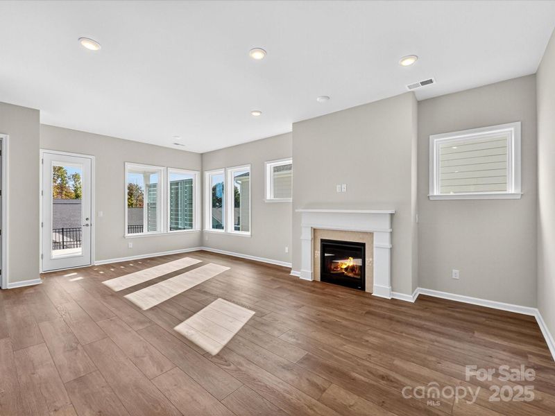 Spacious, unfurnished interior of a new home in Encore at Streamside - Classic Series, Waxhaw (Image 34).