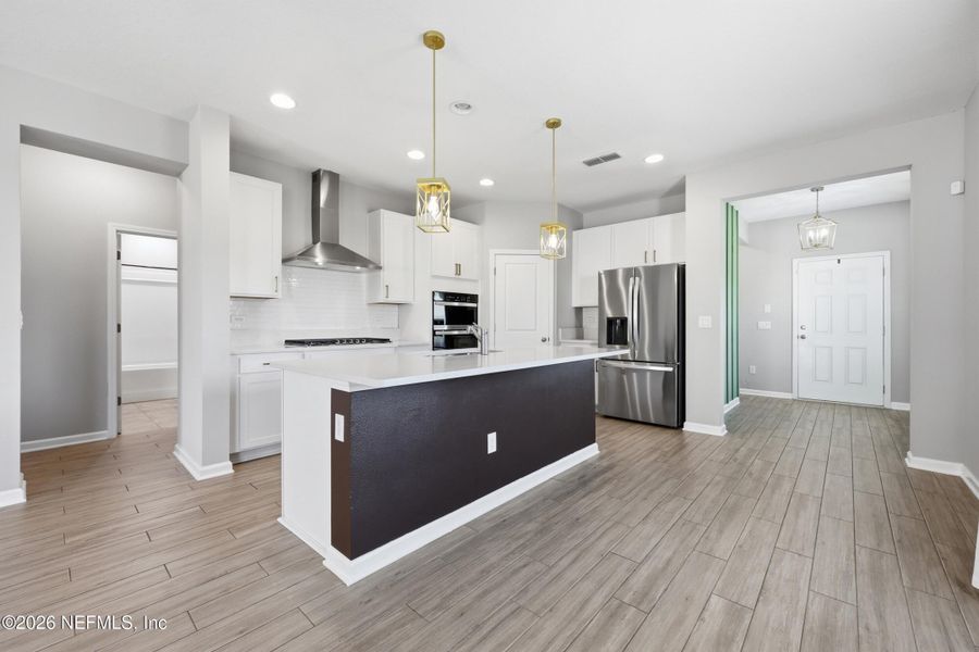 Furnished interior view inside a new home in , St. Augustine (Image 6). Furnished interior view inside a new home in , St. Augustine (Image 6).
