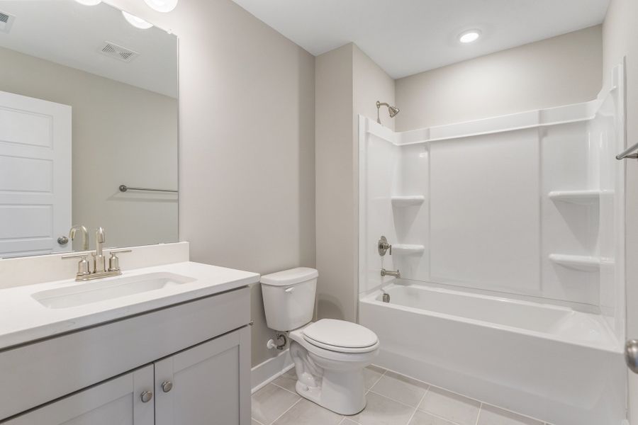 Representative furnished interior of a home built from the Crosby by Hunter Quinn Homes in Landing at Clemson Marina, Seneca (Image 9).