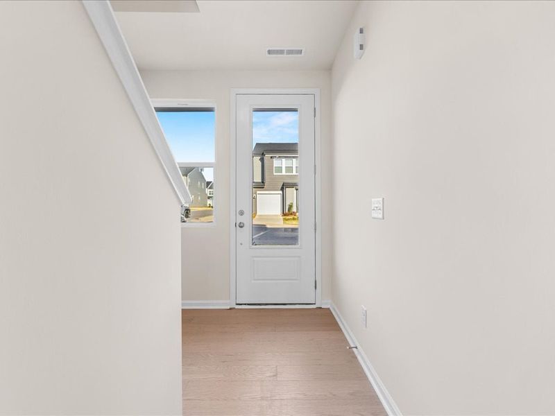 Spacious, unfurnished interior of a new home in Fifteen 15 Cannon, Charlotte (Image 17).