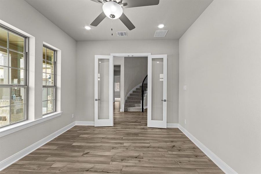 Spacious, unfurnished interior of a new home in South Pointe  Village Series, Mansfield (Image 23).