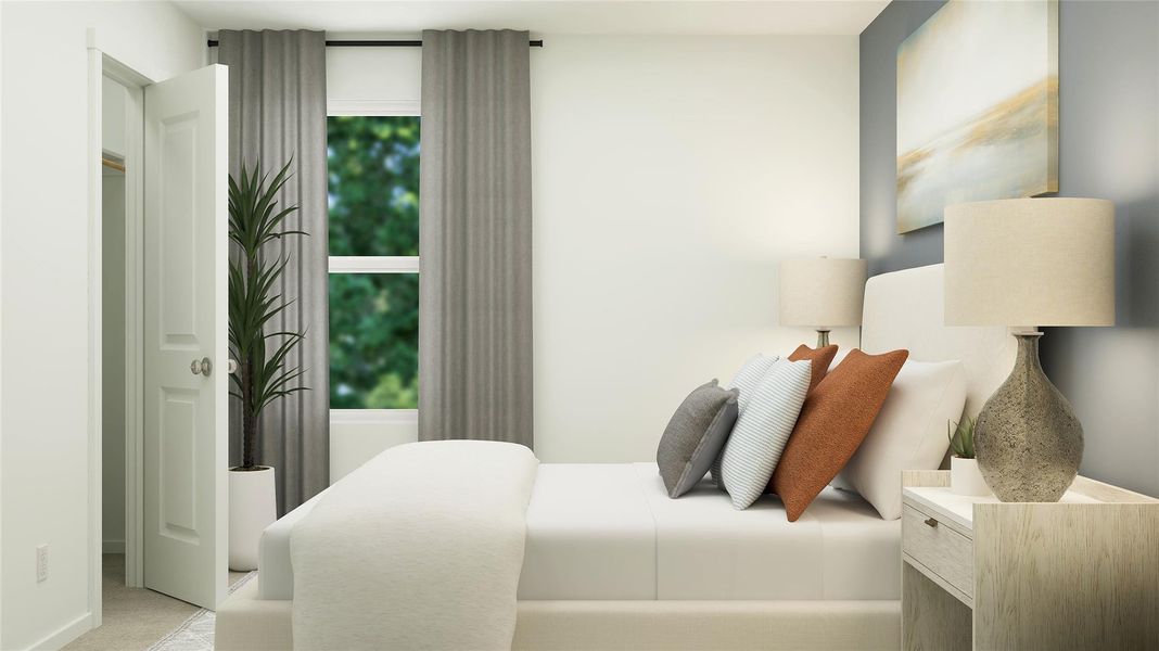 Furnished interior view inside a new home in Summerside, Lockhart (Image 10).