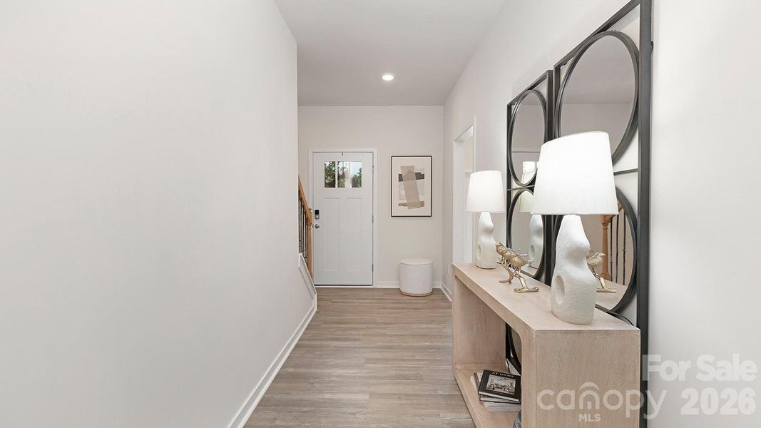 Furnished interior view inside a new home in Cramer Estates, Gastonia (Image 20).