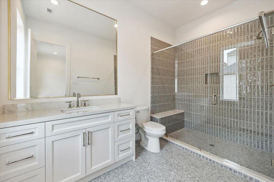 Furnished interior view inside a new home in Memorial Green, Houston (Image 15).