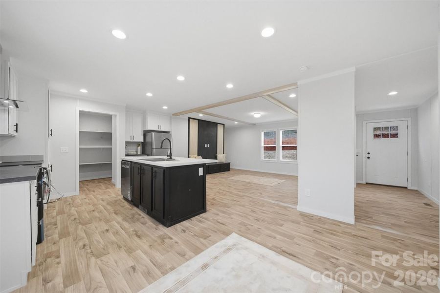 Furnished interior view inside a new home in , Morganton (Image 4).