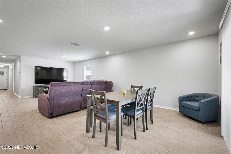 Furnished interior view inside a new home in Kings Landing, Jacksonville (Image 28).