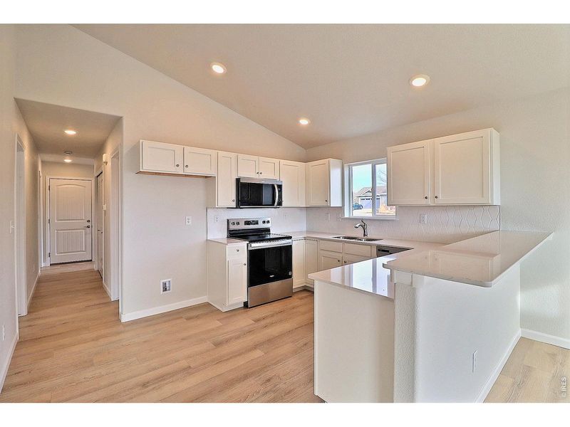 Furnished interior view inside a new home in , Evans (Image 10).